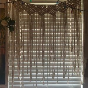 Macrame tapestry
